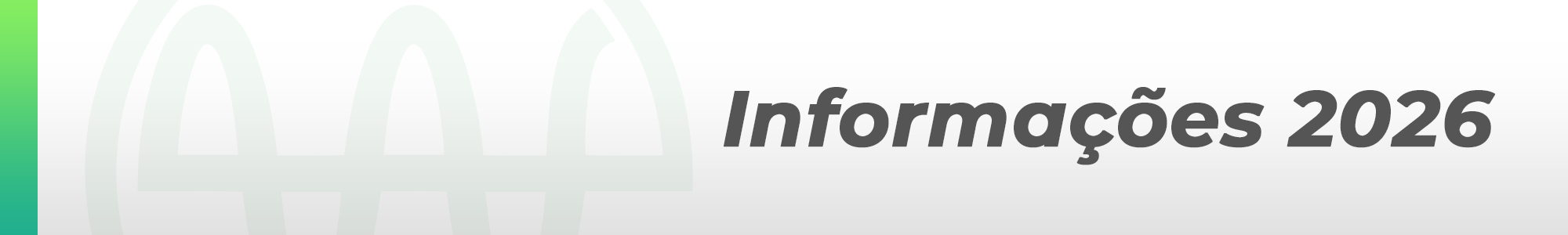 Informa&ccedil;&otilde;es 2026
